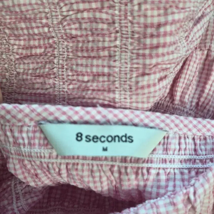 [BUNJANG] Pink Gingham Check Sleeveless Long Dress / 핑크 깅엄체크 롱 원피스 끈나시