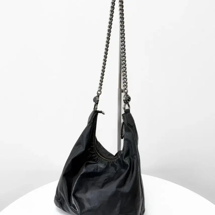 [BUNJANG] Gucci Interlocking G Galaxy Leather Chain Shoulder Bag / 구찌 인터로킹 G 갤럭시 레더 체인 숄더백