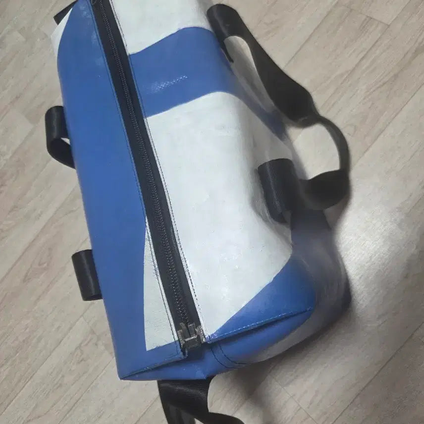 [BUNJANG] Freitag F45 Royce Messenger Bag Blue White / 프라이탁 로이스 F45 블루 화이트 메신저백