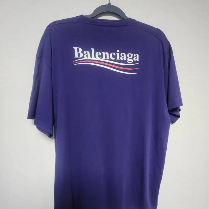[BUNJANG] Balenciaga Wave Logo Short Sleeve T-Shirt / 발렌시아가 웨이브로고 반팔 티셔츠