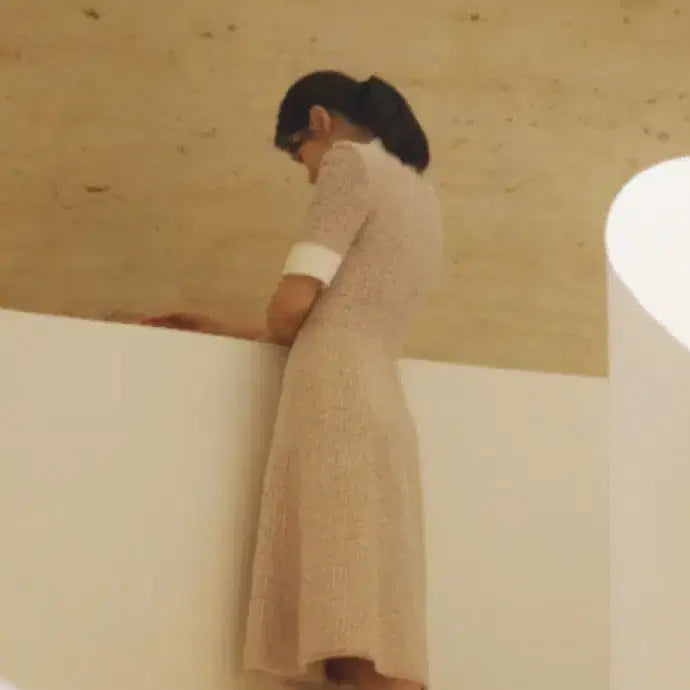 [BUNJANG] AvoAvo Tweed Dress (Size 55 Equivalent) / 아보아보 손예진 트위드 원피스