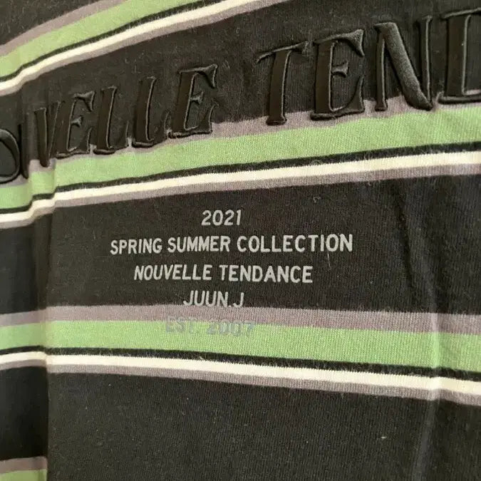[BUNJANG] Juun.J Striped Long Sleeve Shirt / 준지 스트라이프 긴팔 s