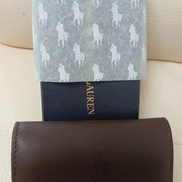 [BUNJANG] Polo Ralph Lauren Leather Key Wallet / 신품 폴로 키지갑