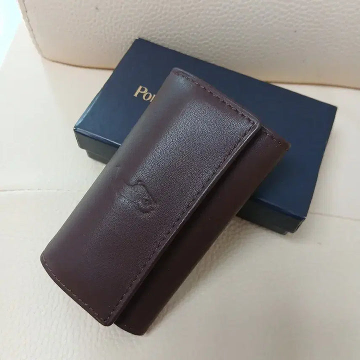 [BUNJANG] Polo Ralph Lauren Leather Key Wallet / 신품 폴로 키지갑