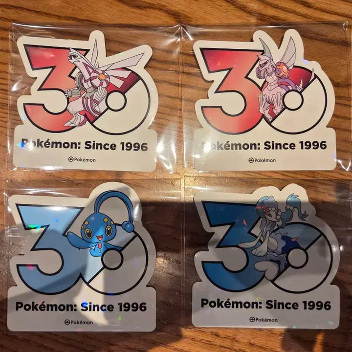 [BUNJANG] Pokemon 30th Anniversary Stickers (Legendary) / 포켓몬 30주년 기념 스티커(전설)