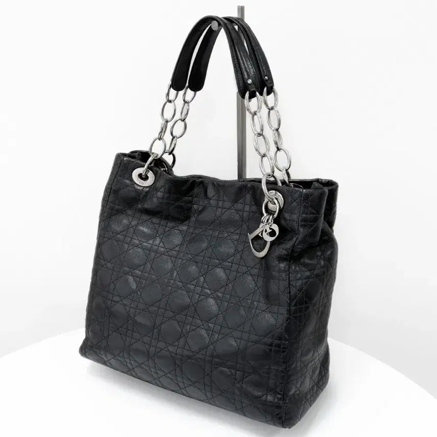 [BUNJANG] Christian Dior Cannage Lambskin Chain Shoulder Bag / 디올 까나쥬 램스킨 체인 숄더백