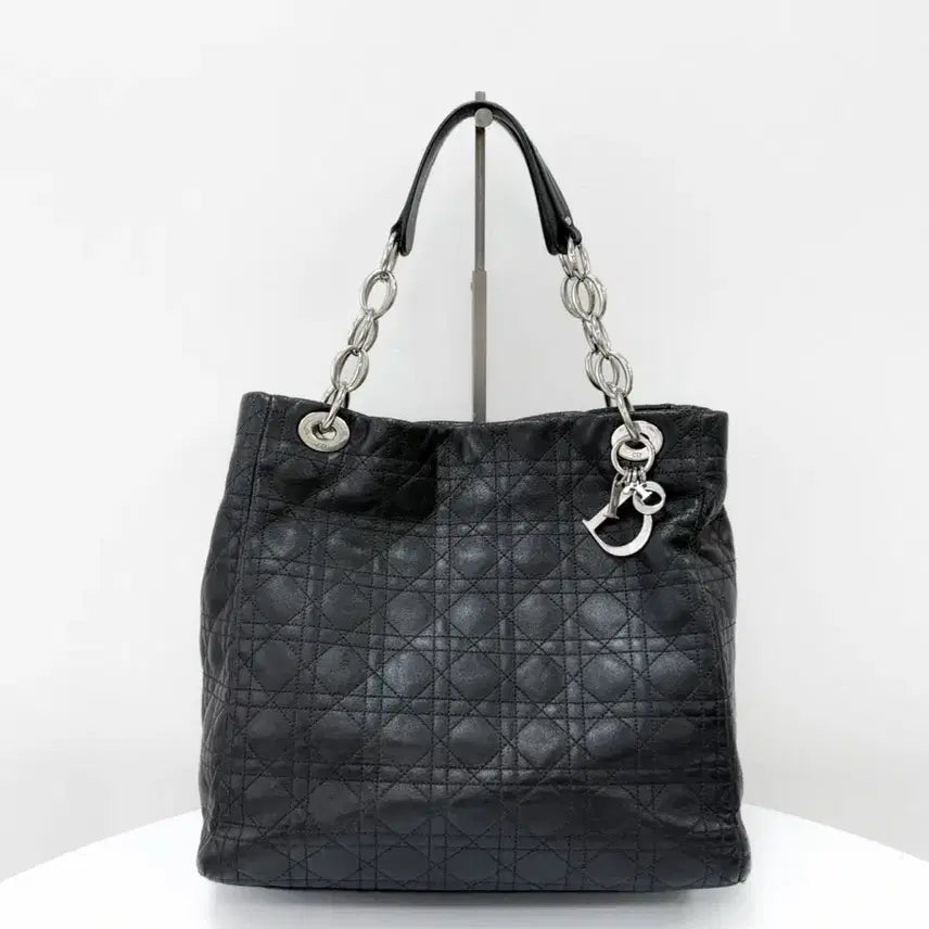 [BUNJANG] Christian Dior Cannage Lambskin Chain Shoulder Bag / 디올 까나쥬 램스킨 체인 숄더백
