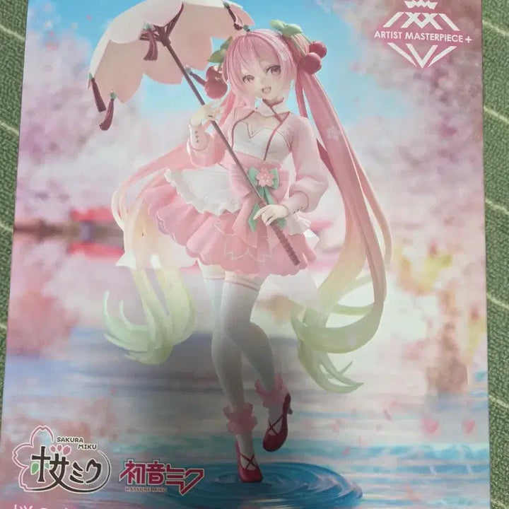 [BUNJANG] Taito Vocaloid AMP Sakura Miku Cherry Blossom Figure / 타이토 AMP 사쿠라 미쿠