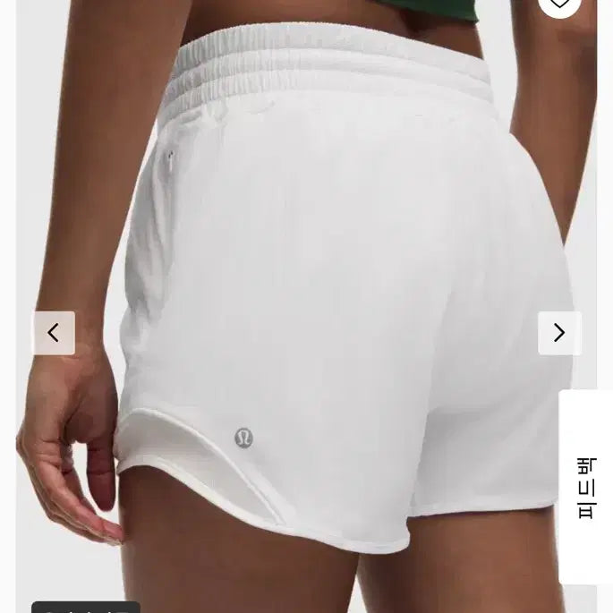 [BUNJANG] Lululemon Hotty Hot High-Rise Lined 4" Shorts / 새상품 룰루레몬 핫티핫 하이라이즈 라인드 4인치 쇼츠 반바지 숏츠