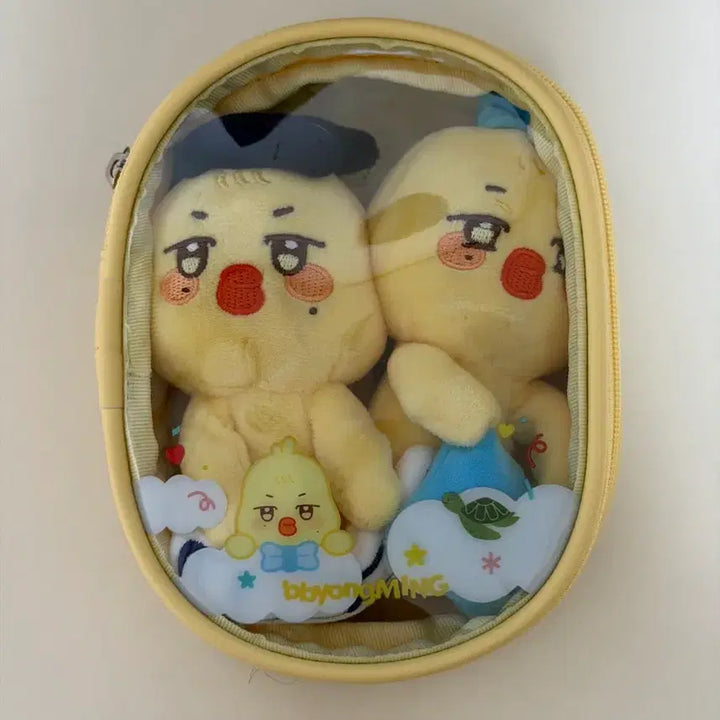 [BUNJANG] Anitise Pyongmingi Monitor Plush 2 Types + PVC Pouch / 애니티즈 뿅밍이 모니터인형 2종+pvc파우치(kr)