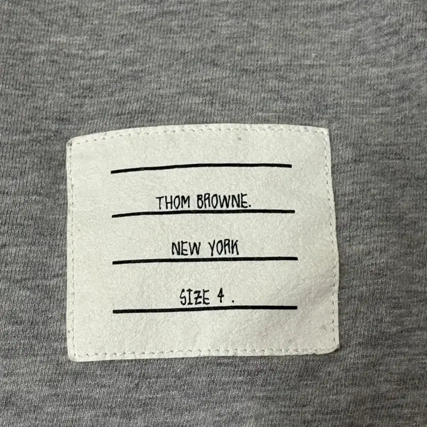 [BUNJANG] Thom Browne Grey T-Shirt / [4] 톰브라운 그레이 반팔