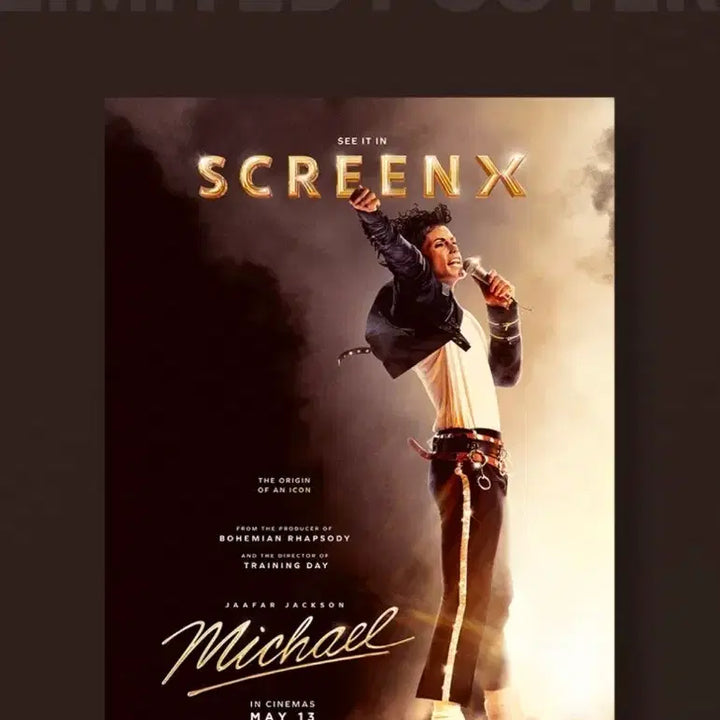 [BUNJANG] Michael SCREENX Limited Edition Poster / 마이클 SCREENX 리미티드 포스터 스크린엑스 CGV 특전 굿즈