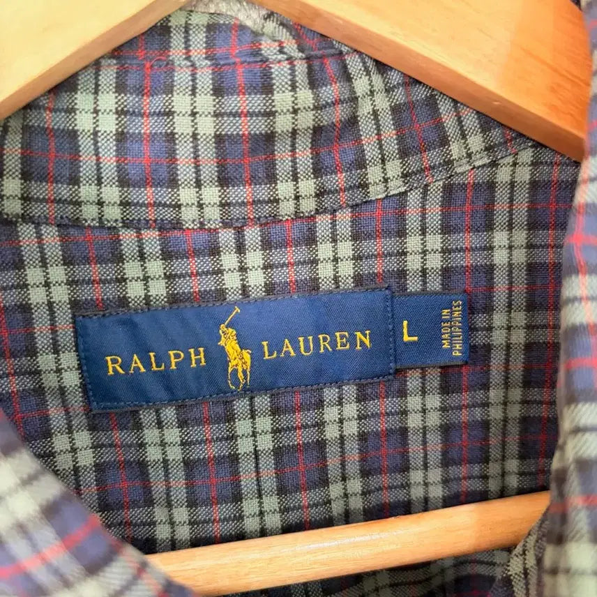 [BUNJANG] Polo Check Shirt Men&