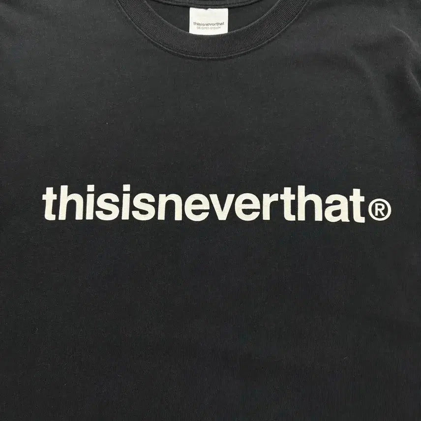 [BUNJANG] Thisisneverthat Graphic Print Oversized T-Shirt / 디스이즈네버댓 반팔티