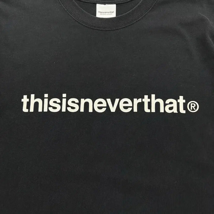 [BUNJANG] Thisisneverthat Graphic Print Oversized T-Shirt / 디스이즈네버댓 반팔티