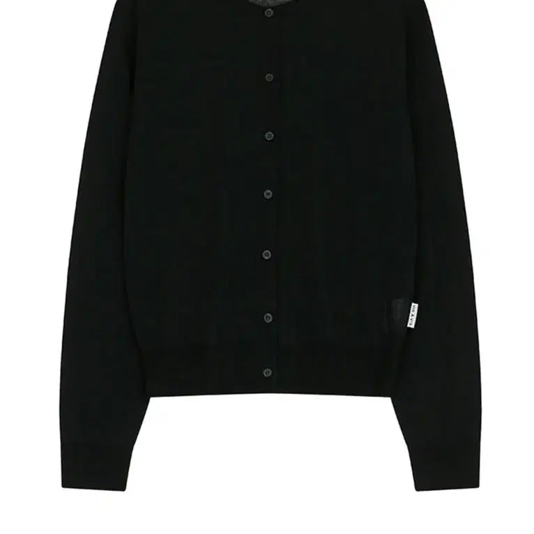 [BUNJANG] BISABI Black Cardigan Knit / 비사비 / 블랙 가디건 니트