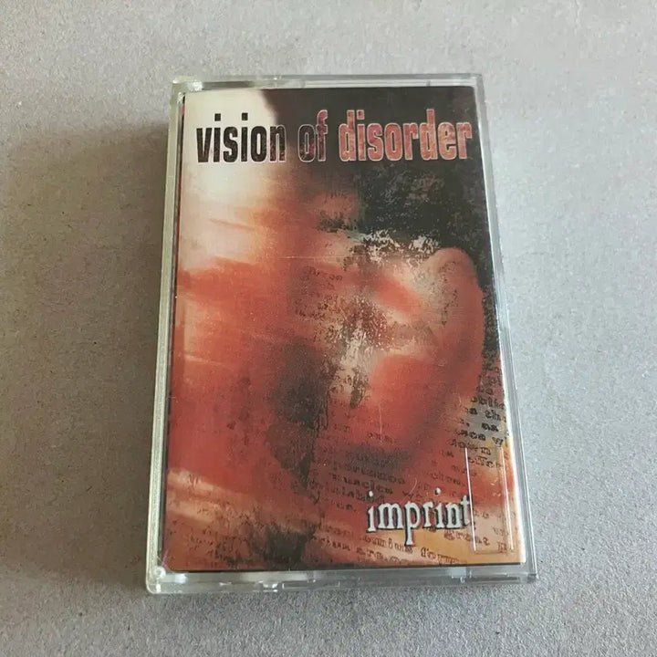 [BUNJANG] Vision of Disorder 90s Imprint Cassette Tape / 90년대 비전오브디스오더 imprint 카세트테이프