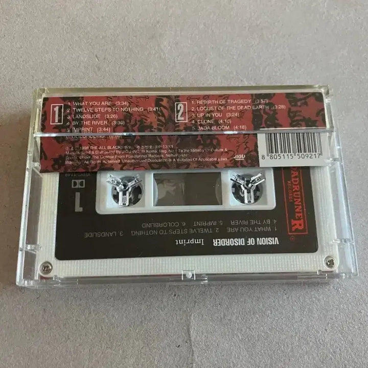 [BUNJANG] Vision of Disorder 90s Imprint Cassette Tape / 90년대 비전오브디스오더 imprint 카세트테이프