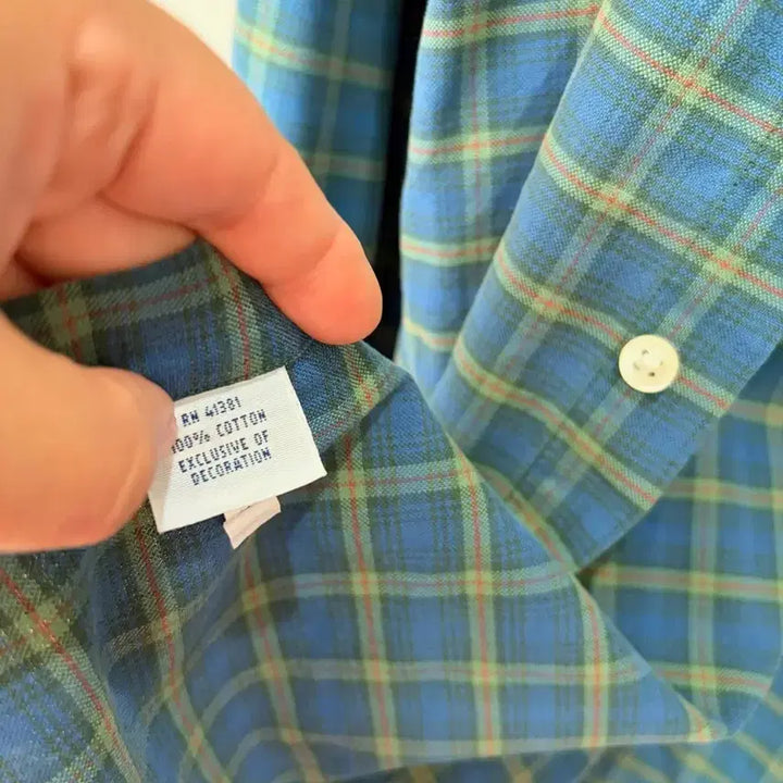 [BUNJANG] Polo Ralph Lauren Checkered Shirt Men&