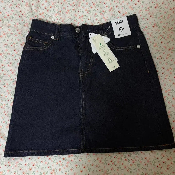 [BUNJANG] TOPTEN Denim Mini Skirt XS / 탑텐 데님 스커트 XS 새상품