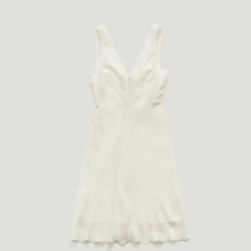 [BUNJANG] Parbleng Deep V-Neck Midi Dress M / 파르벵 DEEP V-NECK DRESS M
