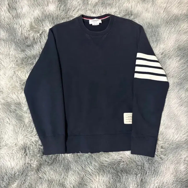 [BUNJANG] Thom Browne Navy Sweatshirt / [4] 톰브라운 네이비 맨투맨
