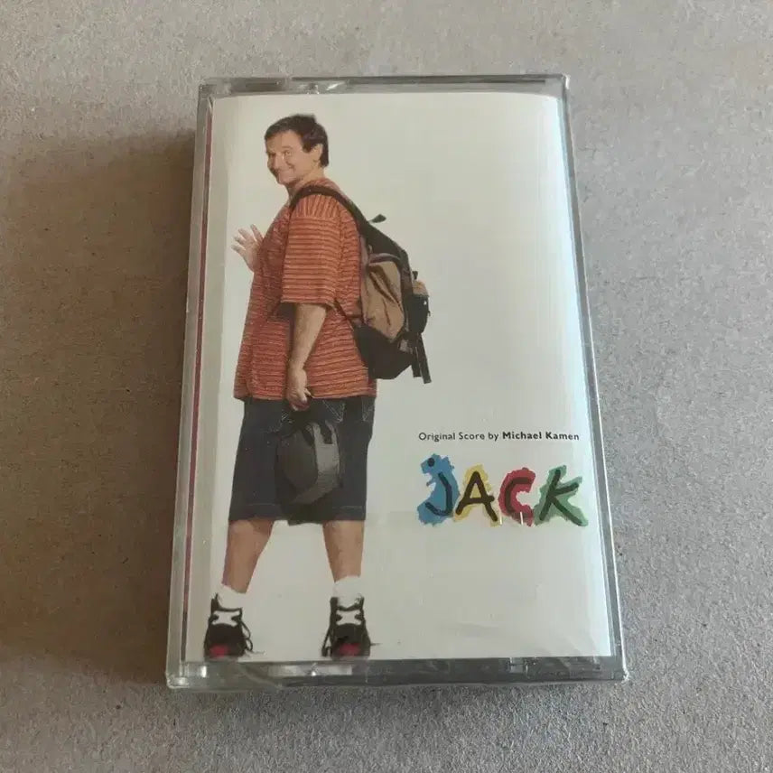 [BUNJANG] Jack (1996) - Robin Williams Movie OST Cassette Tape (Unsealed) / 90년대 로빈윌리엄스 영화 잭 OST 영화음악 미개봉 카세트테이프