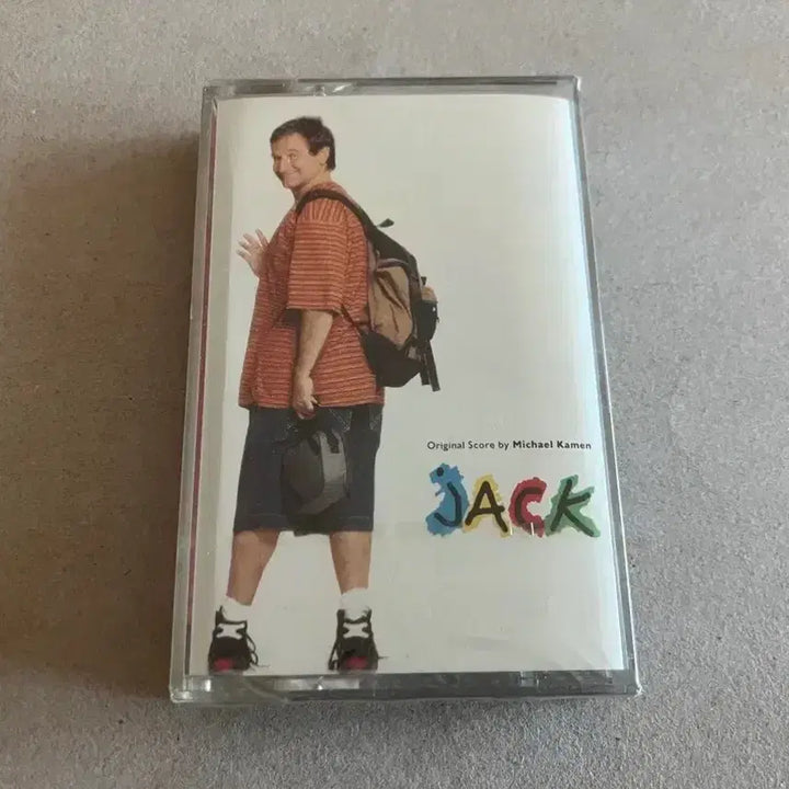 [BUNJANG] Jack (1996) - Robin Williams Movie OST Cassette Tape (Unsealed) / 90년대 로빈윌리엄스 영화 잭 OST 영화음악 미개봉 카세트테이프