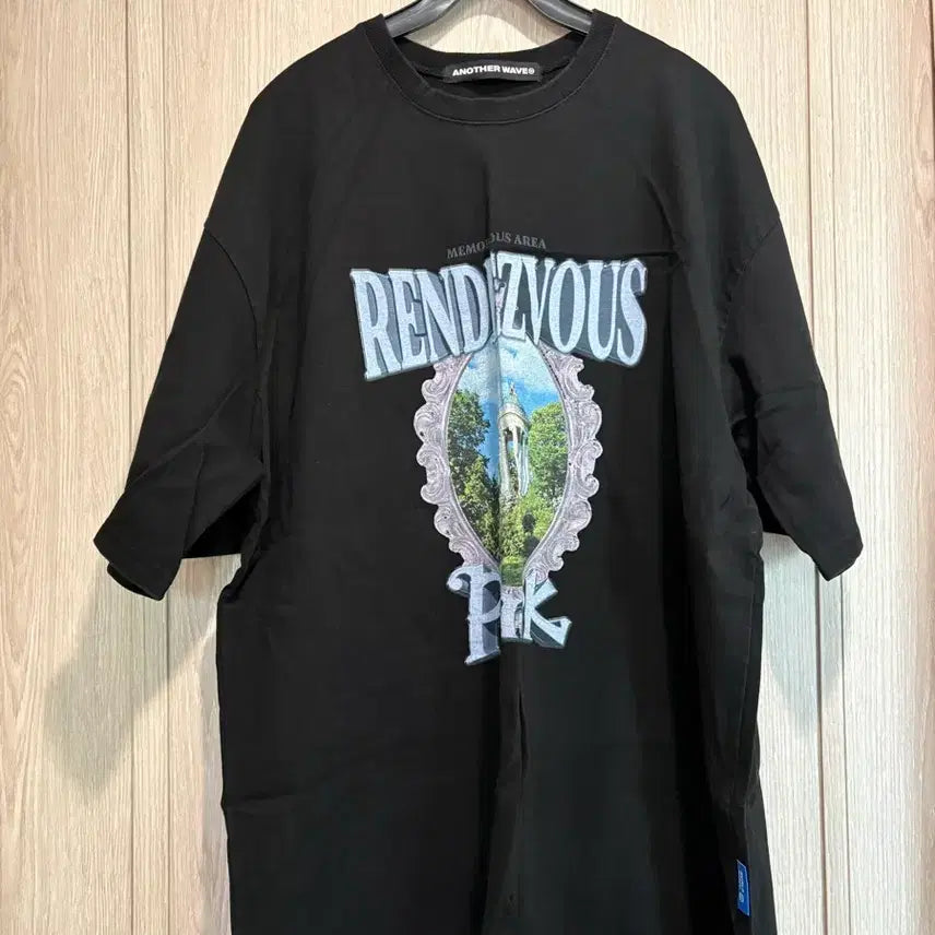 [BUNJANG] Oversized Black Short Sleeve T-Shirt / 박시 블랙 반팔티