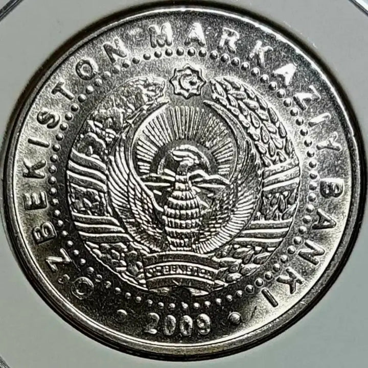 [BUNJANG] Uzbekistan 100 Som Coin (2008) Unused / 우즈베키스탄 미사용 2008년 100숨.외국주화 주화 화폐 동전