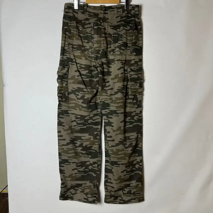 [BUNJANG] Steve And Barrys Camo Cargo Pants / [Steve And Barrys] 스티브앤베리 워크 카모 카고팬츠