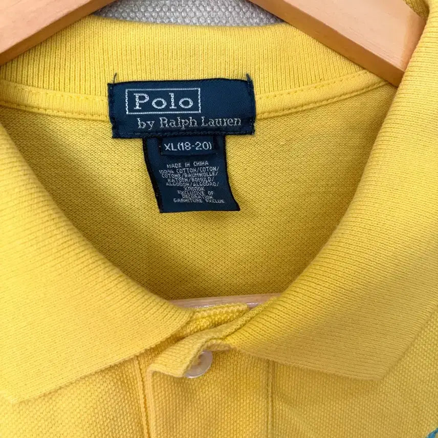 [BUNJANG] Polo Yellow Short Sleeve Polo Shirt Women&
