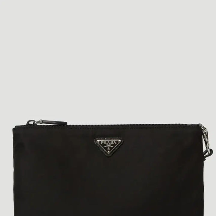 [BUNJANG] Prada Black Pouch Clutch Bag / 프라다 블랙 파우치 클러치 백