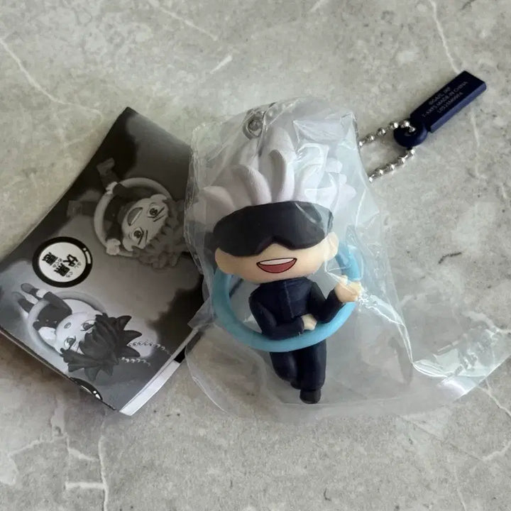 [BUNJANG] Jujutsu Kaisen Satoru Gojo Konnichiwa 2 Gacha Keychain / 주술회전 고죠 사토루 키링 곤니치와 2 가챠