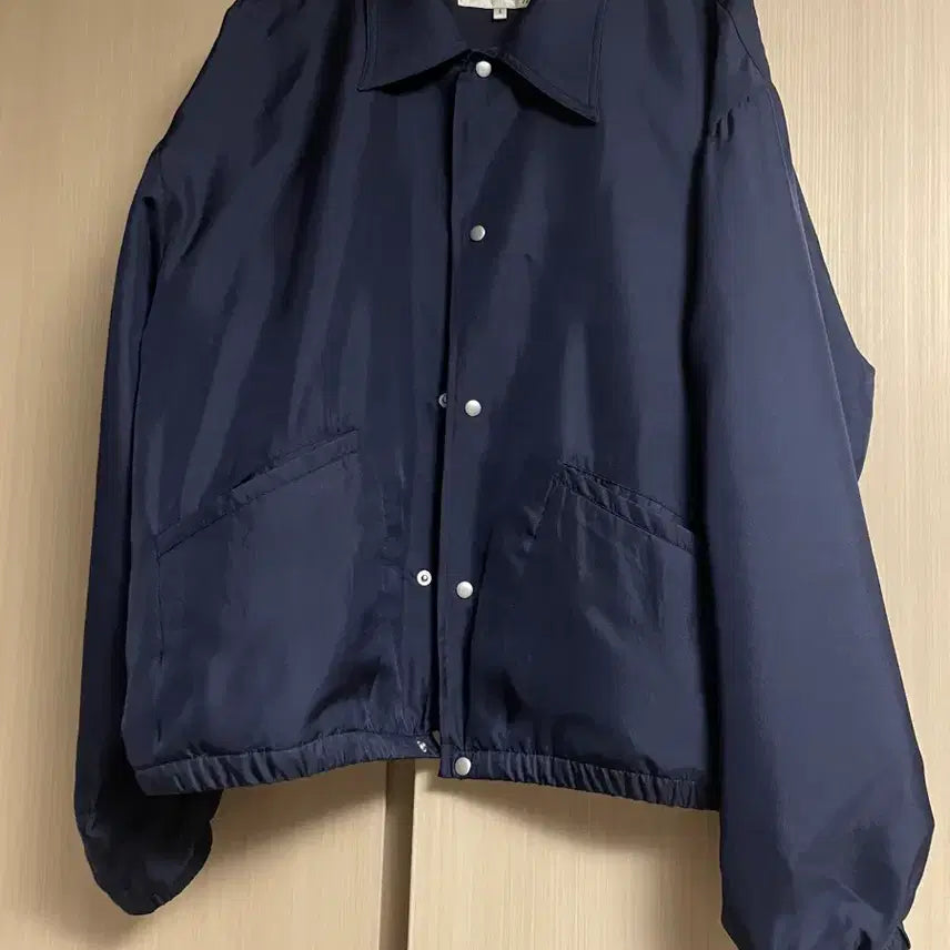[BUNJANG] Rokh Silk Coach Jacket / [1] 뤡코즈 드라이버 자켓 실크 코치