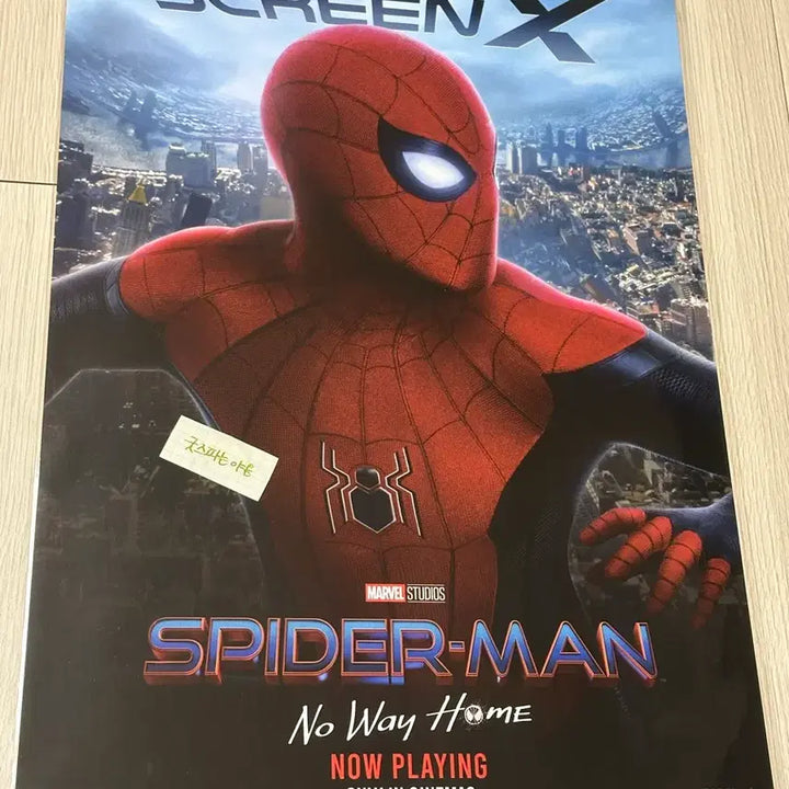 [BUNJANG] Spider-Man: No Way Home 2021 SCREENX A3 Poster / [2021희귀한정판] 영화 스파이더맨 노웨이홈 스크린엑스 포스터(A3)