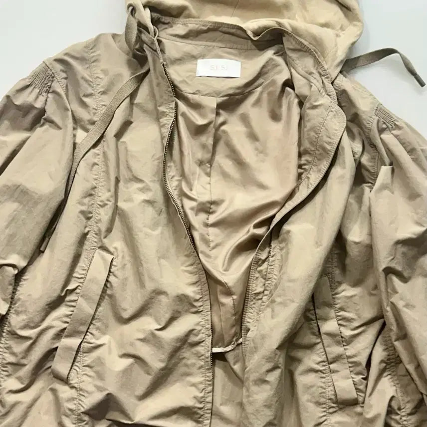 [BUNJANG] SJSJ Beige Outer Jacket / 한섬 sjsj 아우터