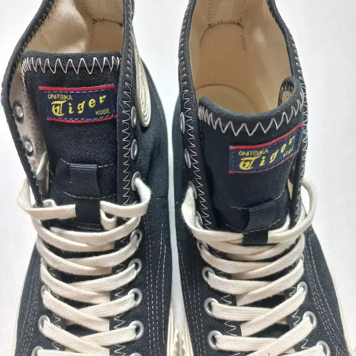 [BUNJANG] Onitsuka Tiger Kobe High Top Sneakers Black 270 / 오니츠카타이거 블랙 하이탑 스니커즈270미사용