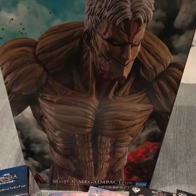 [BUNJANG] Attack on Titan Armored Titan Figure Ichiban Kuji - A Prize / <현물> 진격의거인 제일복권 각자의결의 갑옷거인 A상 피규어