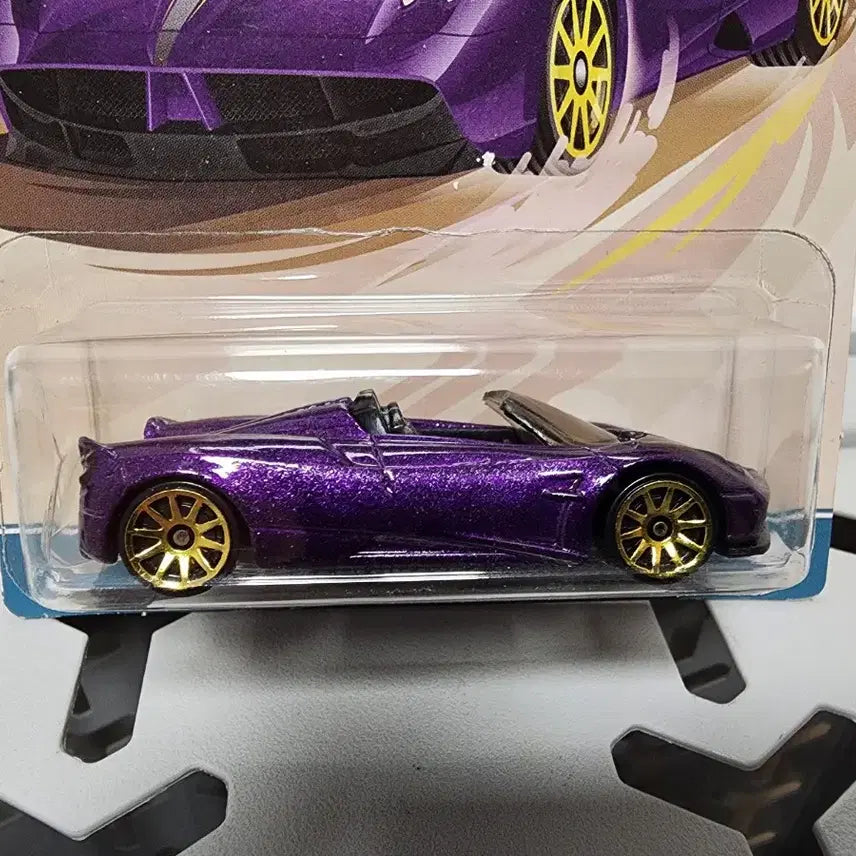 [BUNJANG] Hot Wheels Pagani Huayra Purple Diecast Car / 핫휠 파가니 와이라 퍼플 미니카 다이캐스트