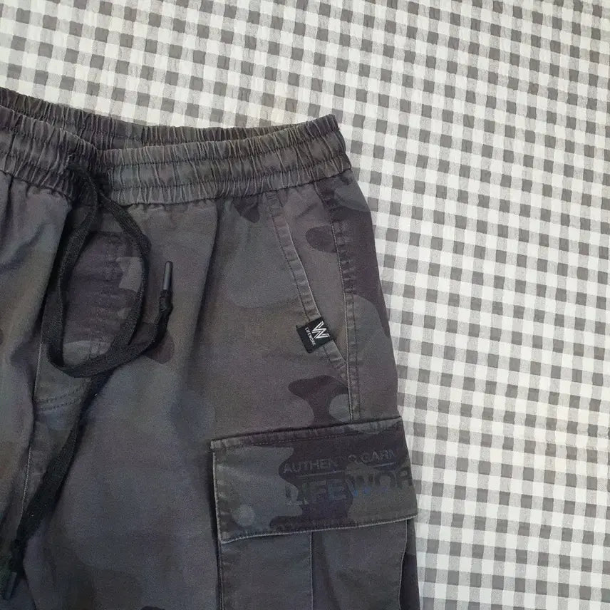 [BUNJANG] LifeWork Camo Cargo Jogger Pants / 라이프워크 밴딩 가모 조거팬츠 남자29~31