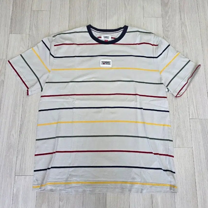[BUNJANG] Tommy Jeans Striped T-Shirt XXL / 타미진스 스트라이프 반팔티 XXL