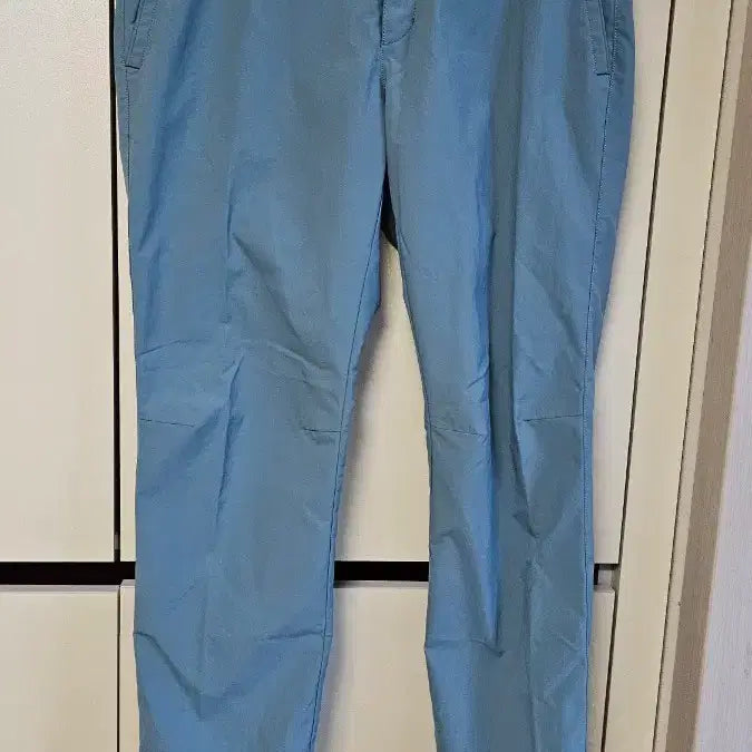 [BUNJANG] Nepa Blue 9-Length Cotton Pants Size 32 / 네파 블루 밴딩 9부 면바지 32