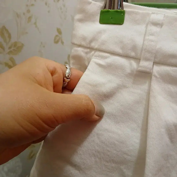 [BUNJANG] YOUTH White Shorts Size S / 7/53 유스 YOUTH 화이트 반바지 숏팬츠 S