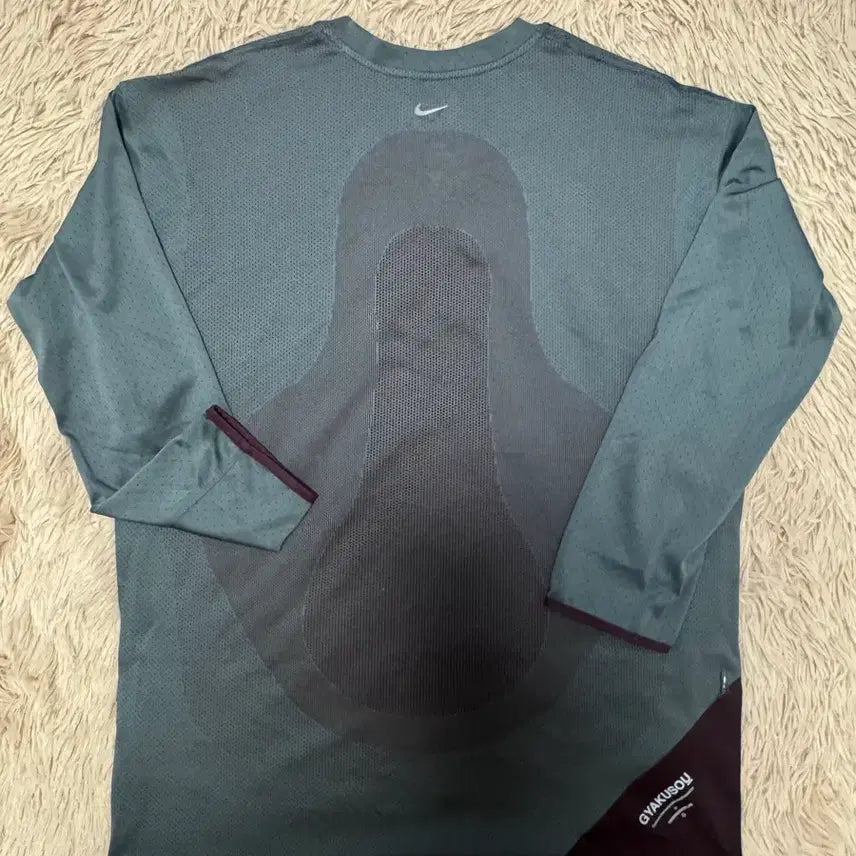 [BUNJANG] Nike Gyakusou Dri-FIT 3/4 Sleeve Shirt L / 갸쿠소우 나이키 드라이핏 3/4 티셔츠 L