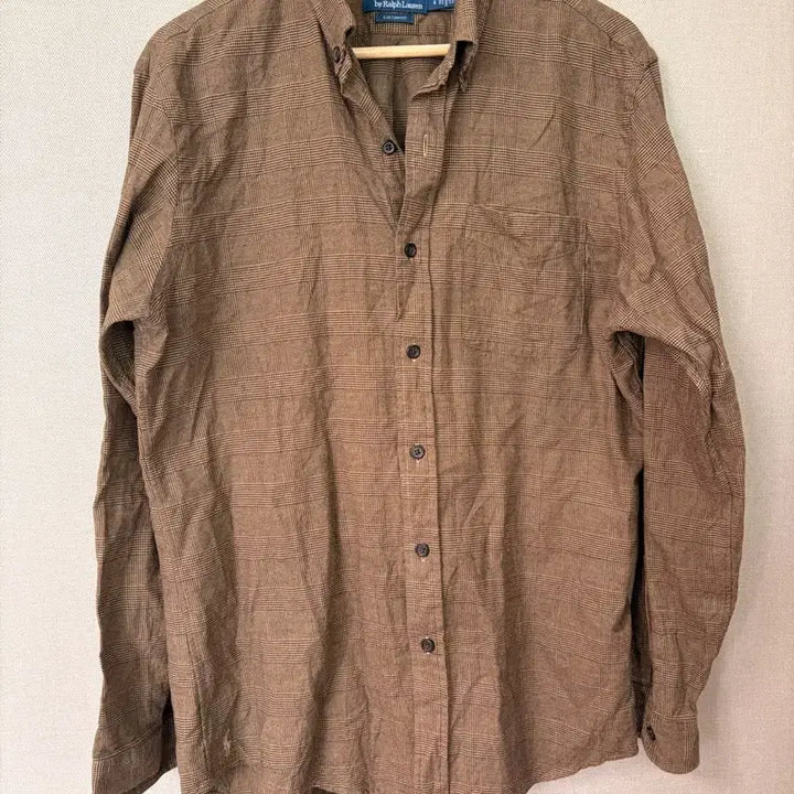 [SOLD OUT] 폴로 체크 남방 남L