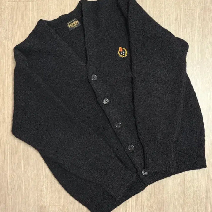 [BUNJANG] Heritage Floss Alpaca Cardigan Black / 헤리티지플로스 알파카 가디건 블랙