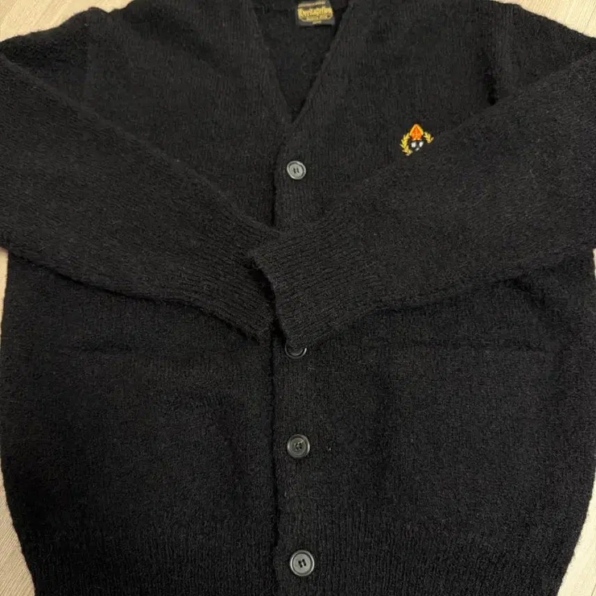 [BUNJANG] Heritage Floss Alpaca Cardigan Black / 헤리티지플로스 알파카 가디건 블랙