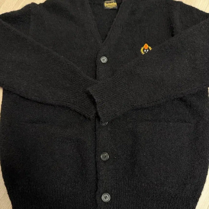 [BUNJANG] Heritage Floss Alpaca Cardigan Black / 헤리티지플로스 알파카 가디건 블랙