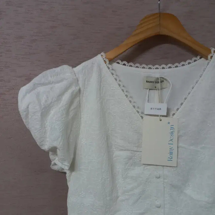 [BUNJANG] RAINY DESIGN White Embroidery Dress / B5-8/RAINY DESIGN 화이트 자수 원피스 여성